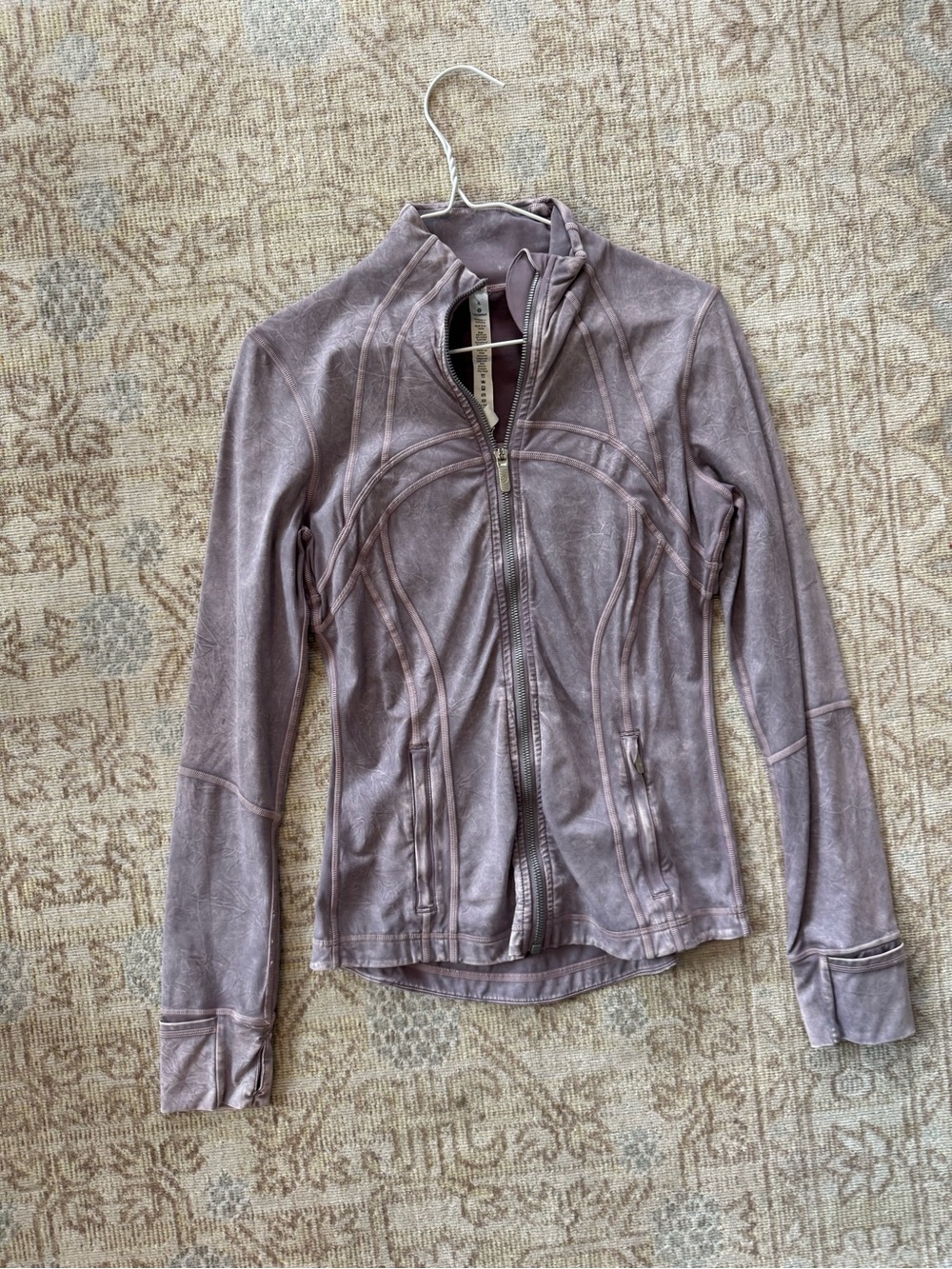 Lululemon Define Jacket Nulux *Wash in Ice Wash Violet Verbena